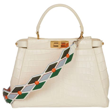 fendi peekaboo regular selleria|Fendi peekaboo crocodile.